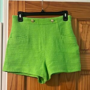Green Women's Shorts